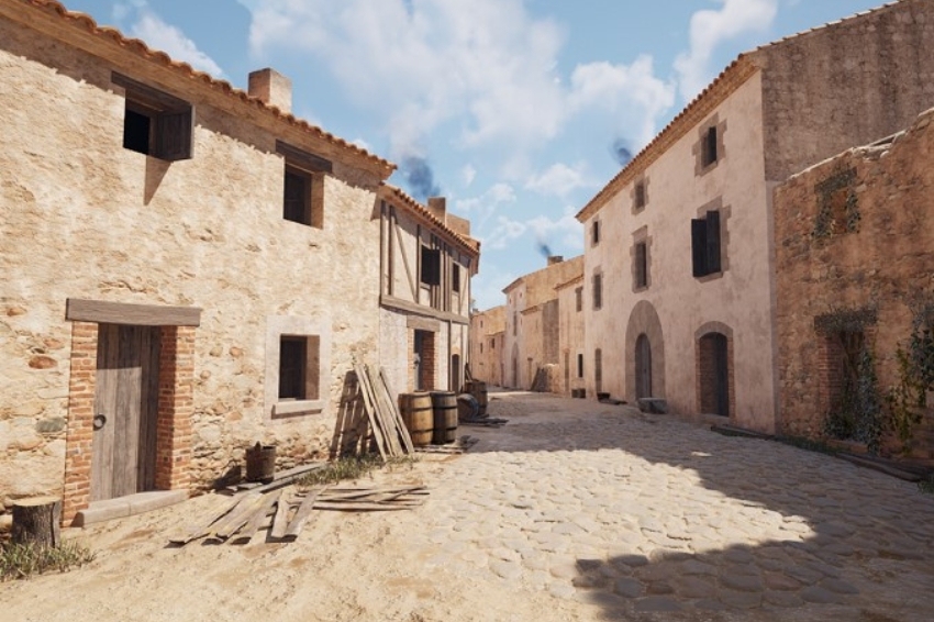 Activité de réalité virtuelle: La Garriga de 1716, toute une ville dans une seule rue