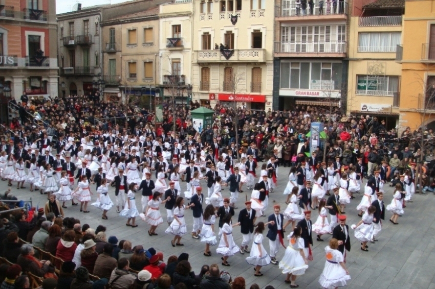 Baile de Gitanas en Sant Celoni