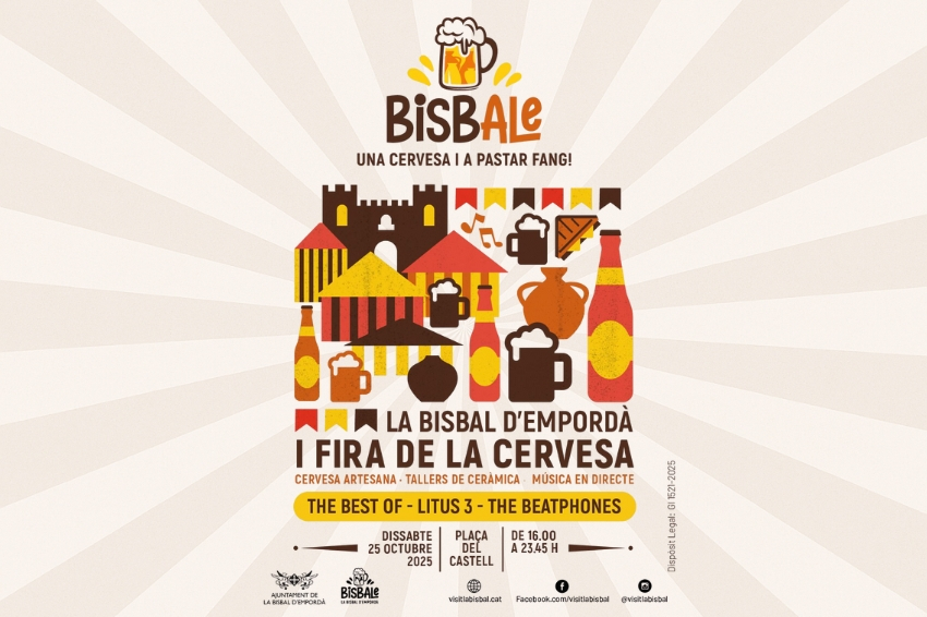 BISBale: Una cervesa i a pastar fang. Fira de cervesa artesana de la Bisbal
