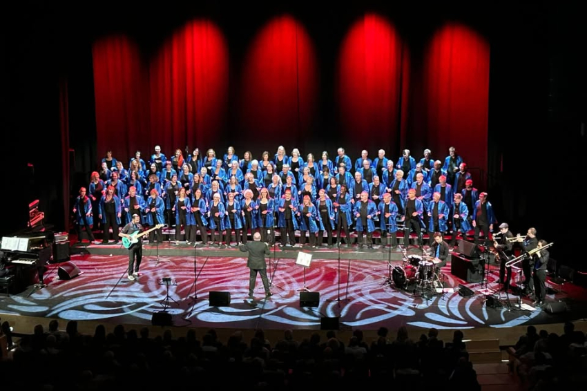 Concert Solidari del Cor Gospel Girona al Teatre la Gorga de Palamós
