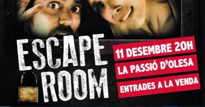 Escape Room amb Roger Coma a La Passió d'Olesa