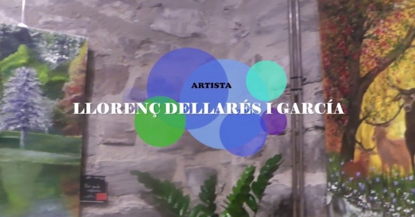 Exhibition of paintings Llorenç Dellarés Garcia in Els Plans de Sió