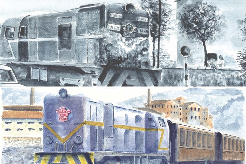 Exposició El Nostre Tren al Local Social de Sant Julià de Cerdanyola