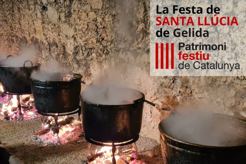 Fiesta de Santa Llúcia en Gelida