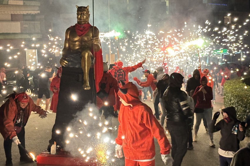 Grande fête à Sant Cebrià de Vallalta