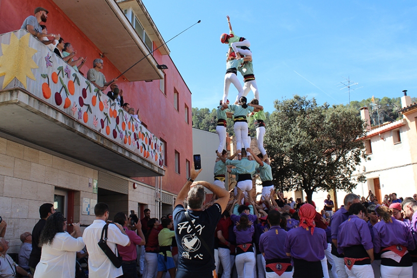 Petite fête de Sant Miquel à Castellví de Rosanes