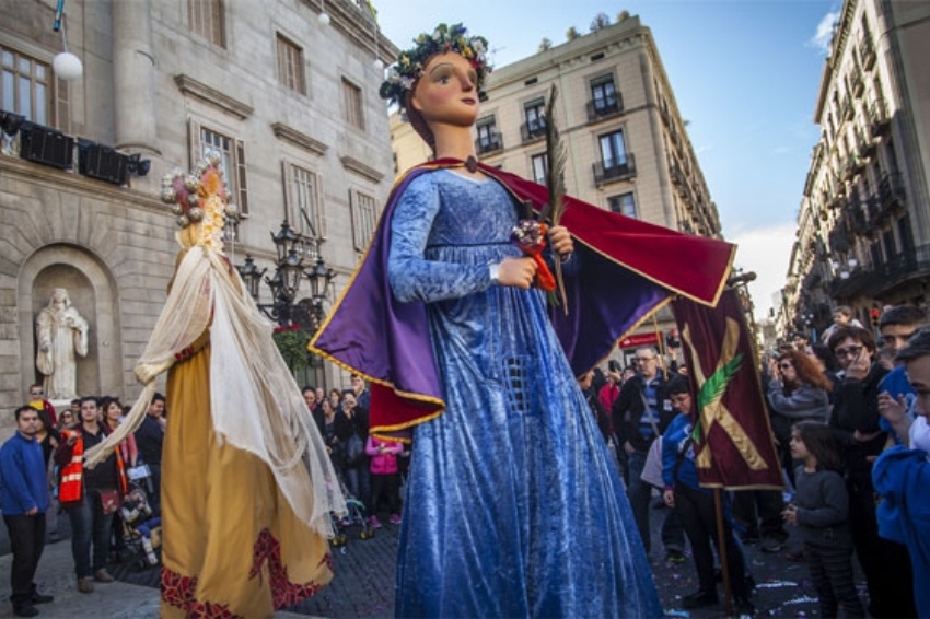 Festes de Santa Eulàlia a Barcelona