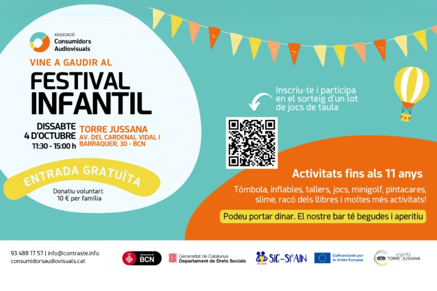 Festival Infantil a Torre Jussana | Barcelona
