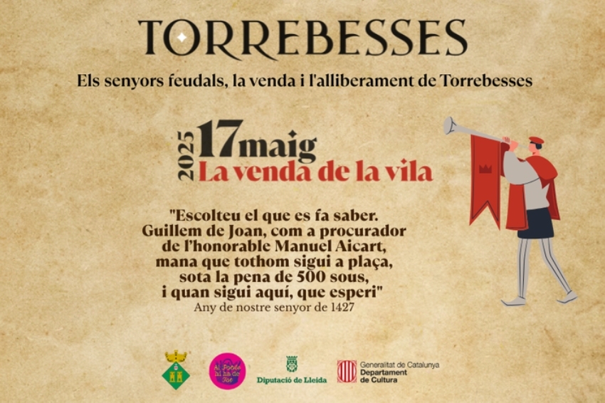 Torrebesses 1427: The feudal lords, sale and liberation of the town