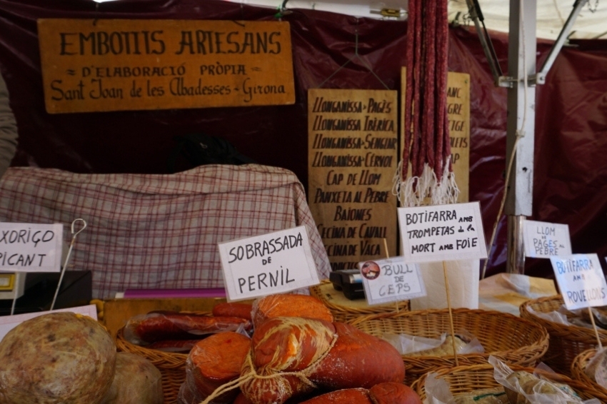 La Feria del Embutido en Bescanó