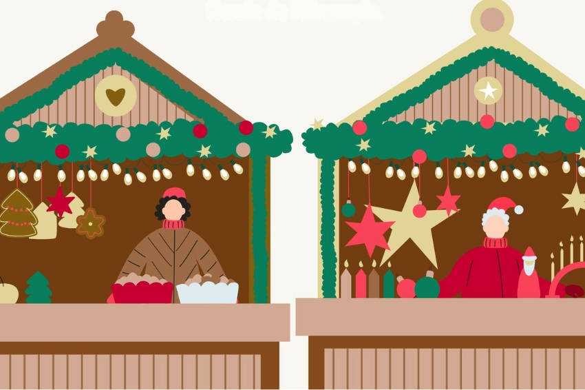 Christmas Market in Vilanova del Vallès