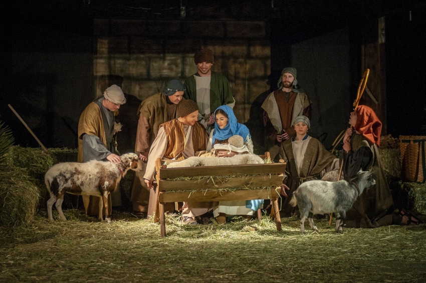 Pessebre vivent a Navàs