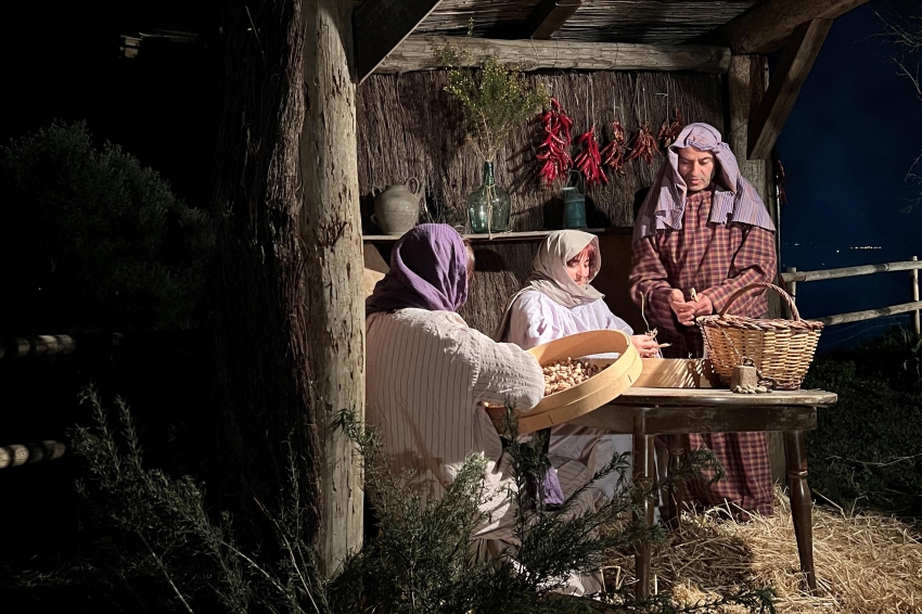 Brunyola Living Nativity Scene