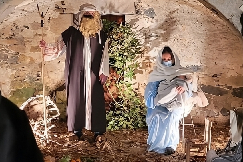 Live nativity scene of Sant Martí de Llémena
