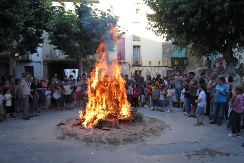 Fête de San Juan à Guissona