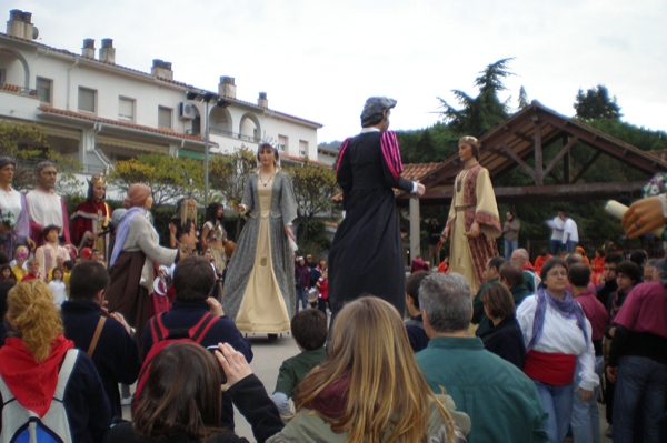 Rencontre des géants d'Aiguafreda