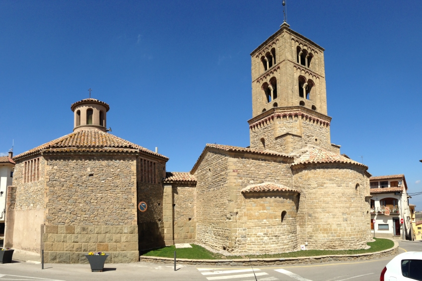 Visite guidée de l'église de Santa Eugènia de Berga