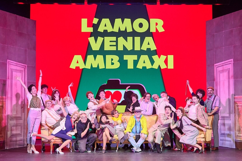 La Cubana premieres 'L'amor venia amb taxi' at the Romea Theater in Barcelona