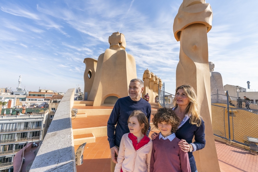 La Pedrera, gratuit pour les enfants de moins de 12 ans