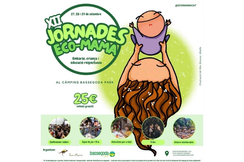 XII Jornadas Eco-mama en el Camping Bassegoda Park