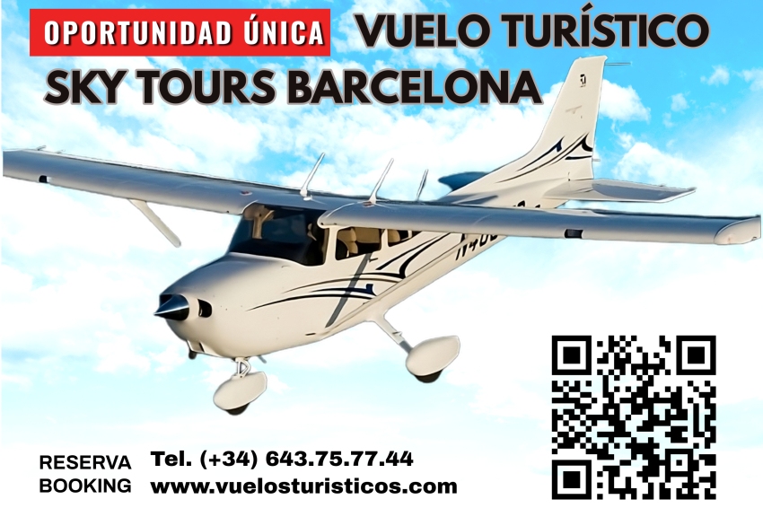 Sky Tour Barcelone avec vols touristiques