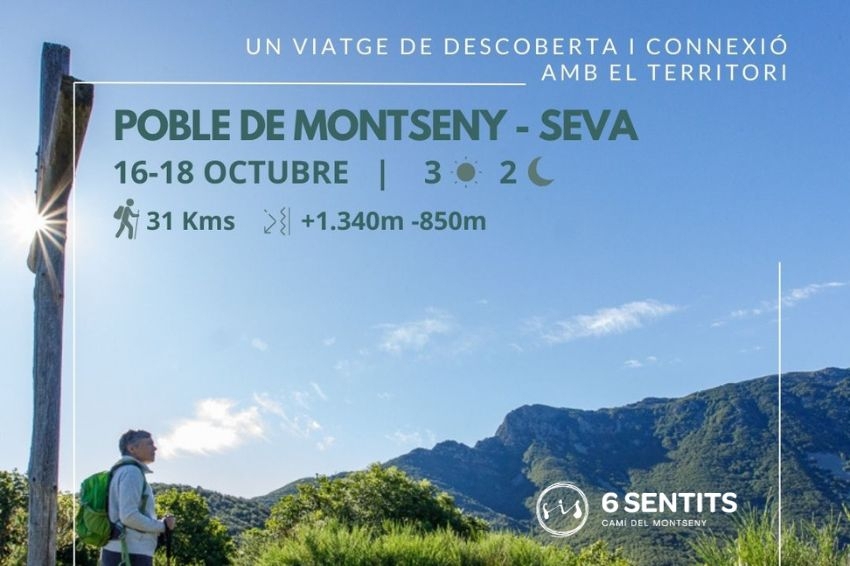 6 Sens - Camino del Montseny (16 au 18 octobre)