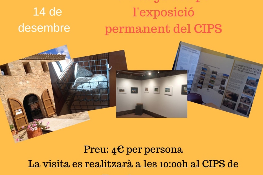 Visita guiada por la exposición permanente del CIPS en Torrebesses