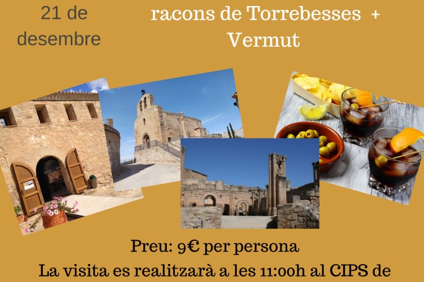 Visita guiada Ruta Monumental + vermut en Torrebesses