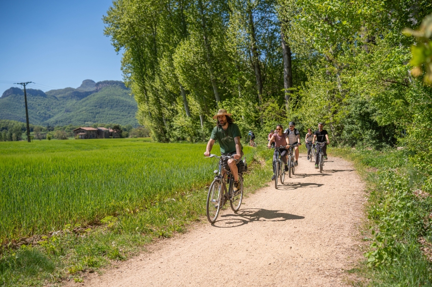 Ruta del Carrilet | Olot-Girona, Centre Logístic de Bicicletes