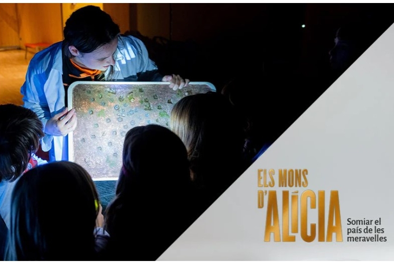 Visit family workshop: looking for Alice at CaixaForum