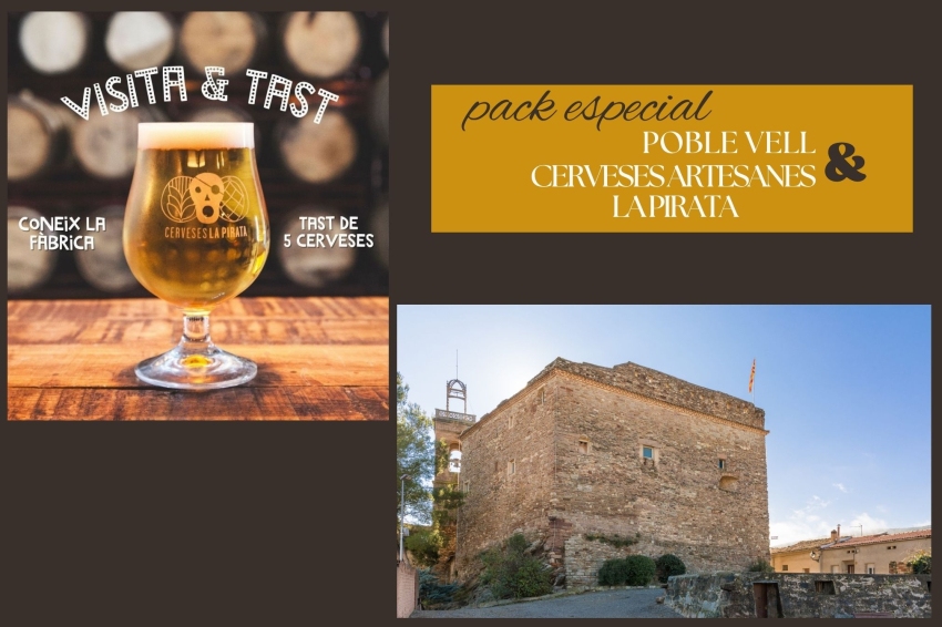 Pack de bières artisanales Poble Vell de Súria et La Pirata??