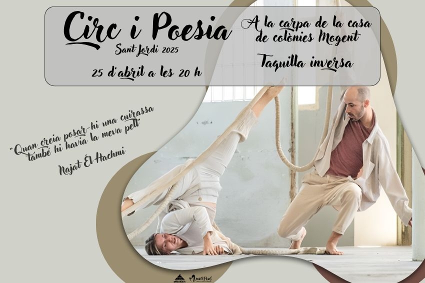 Circo y Poesía en la Casa de Colonias Mogent