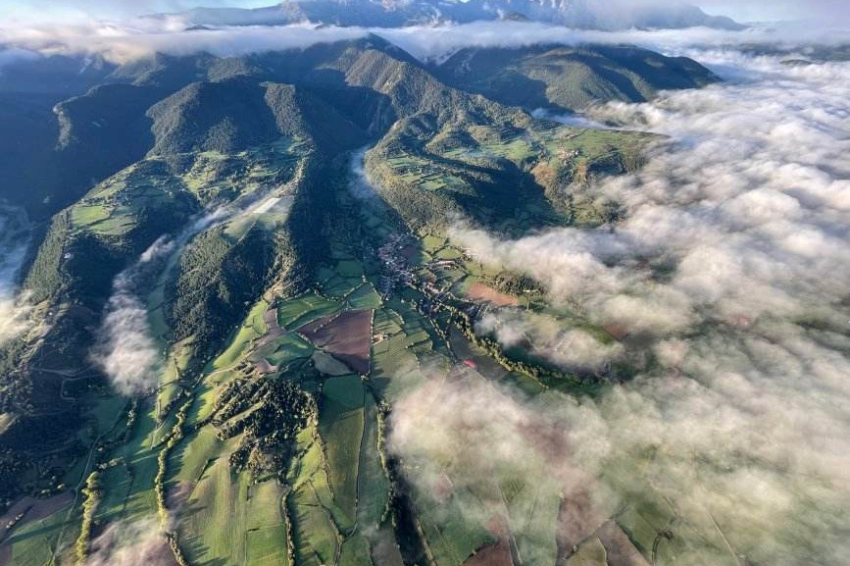 Découvrez la Cerdagne en montgolfière avec Kon-Tiki Balloon.