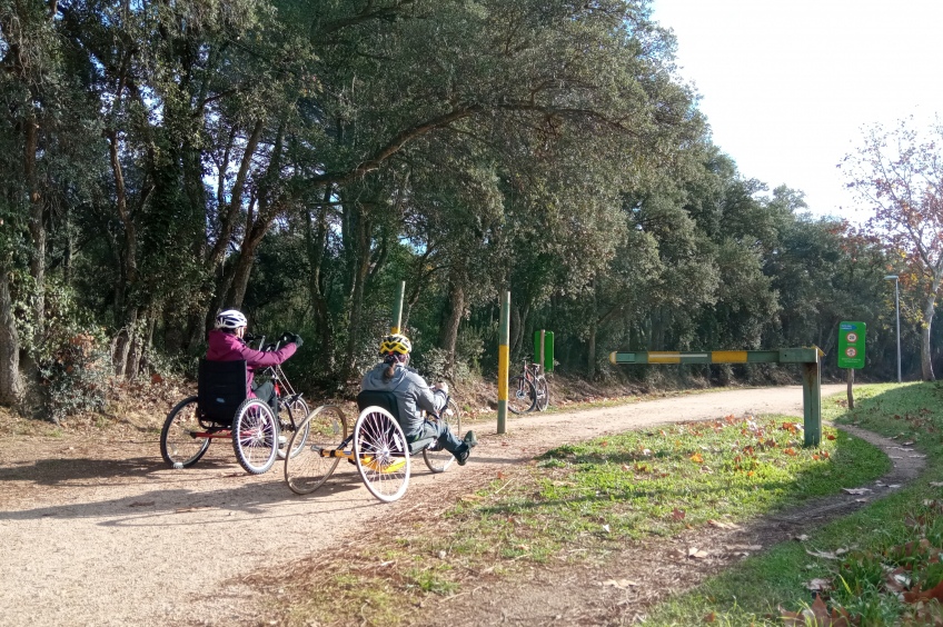 Itinéraire adapté Carrilet II: de Gérone à Sant Feliu de Guíxols