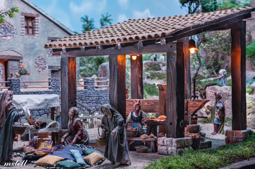 Pesebre monumental de Parets del Vallès (Mercat Foto 6)