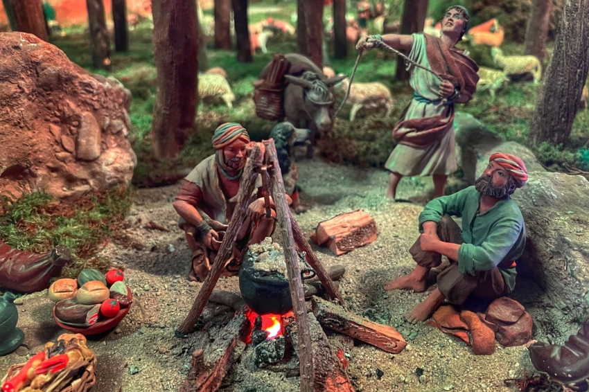 Crèche monumentale de Parets del Vallès (Pastors Foto 2)