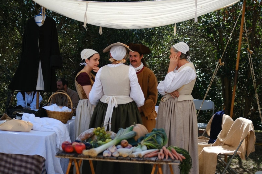 Campement des Migueletes du XVIIIe siècle au château d'Hostalric (Campament Marc_8)