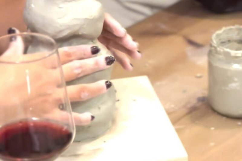 Ceramics and wine workshop - ViBa Fair in Sant Joan de Vilatorrada (2 Taller Ceramica I Vi )