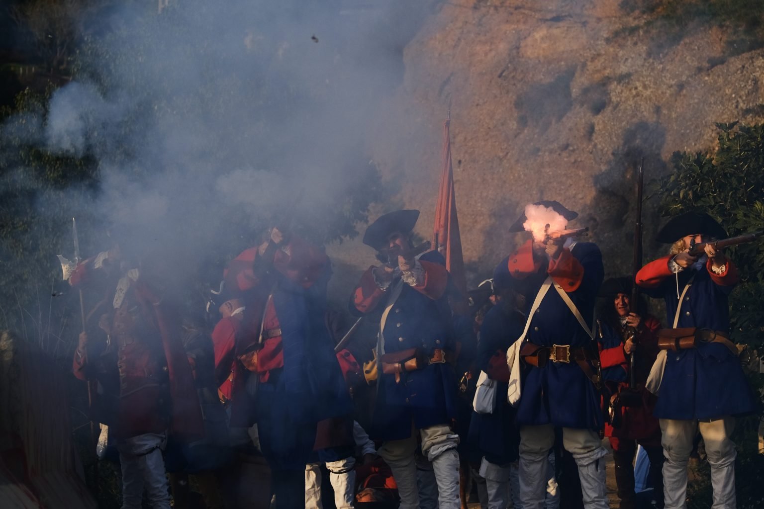 Miquelets Festival in Olesa de Montserrat (20 Festa Miquelets Olesa)
