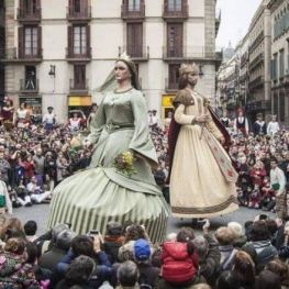 Festivities of Santa Eulalia in Barcelona