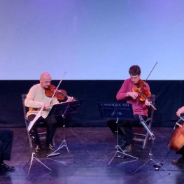Christmas concert of the String Quartet of the Camerata XXI&#8230;