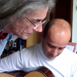 Enric Casasses and Feliu Gasull, poetry and guitar at the Castle&#8230;