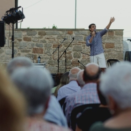 Comedy show with Lo Pau de Ponts at the Font de la Nina in Ogassa