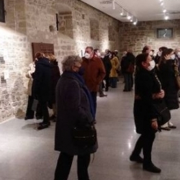 Exposición de acuarelas de Montse Mata en el Castillo de Concabella