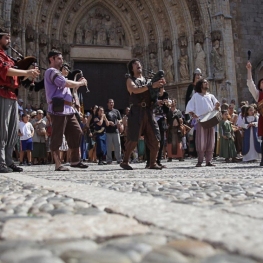 Medieval Festival Land of Troubadours of Castelló d&#39;Empúries