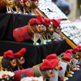 Foire de l&#39;ail et marché de Santa Llúcia à Balaguer