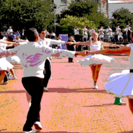 Gran baile de sardanas en Artesa de Segre