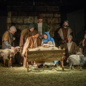 Pessebre vivent a Navàs