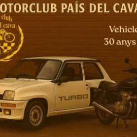Classic car meet in Sant Llorenç d'Hortons