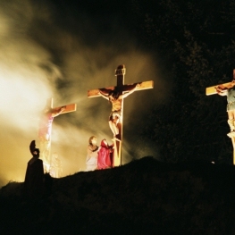 Via Crucis Vivent a Sant Hilari Sacalm